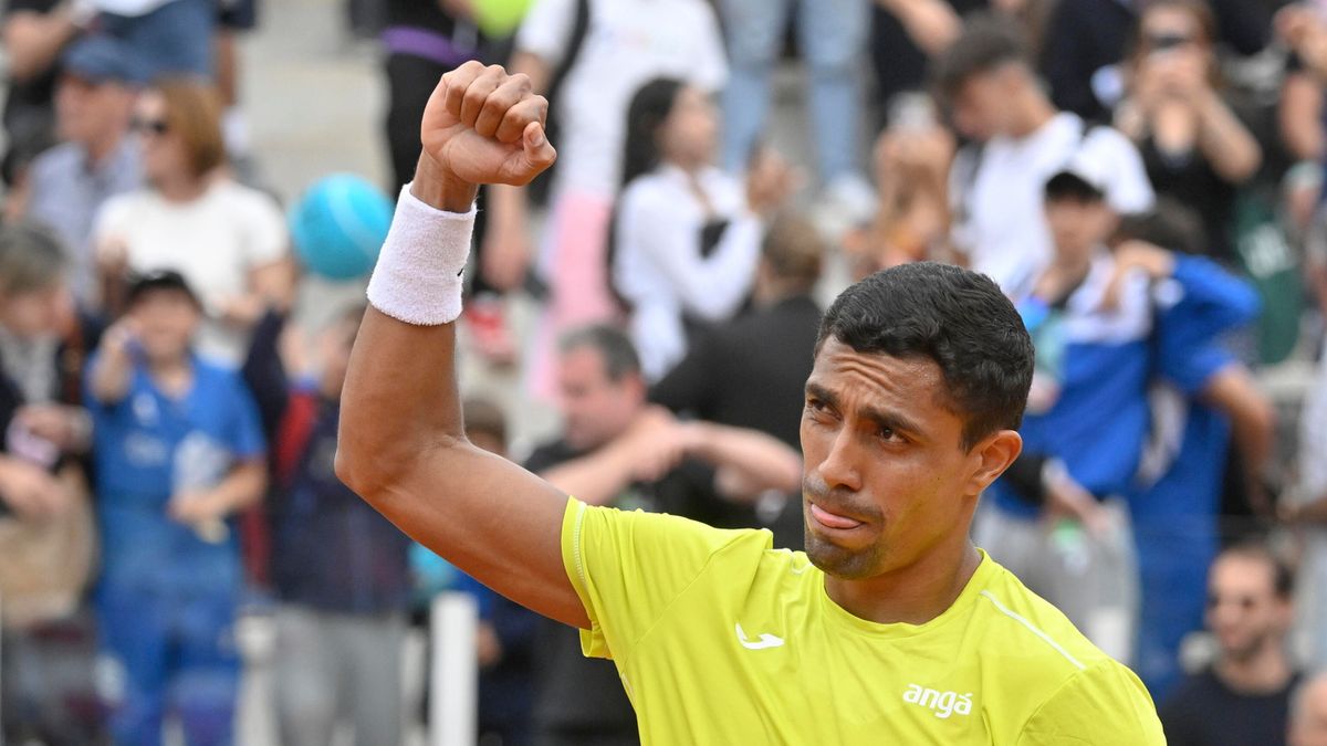 PAP/EPA / Alessandro di Meo / Na zdjęciu: Thiago Monteiro