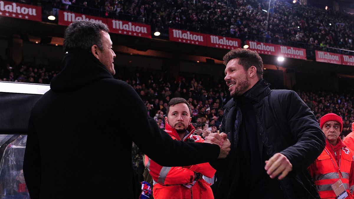 Getty Images / Denis Doyle / Na zdjęciu: Luis Enrique i Diego Simeone