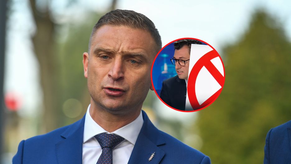 Robert Bąkiewicz i Konrad Frysztak byli gośćmi programu "Debata dnia" w Polsat News