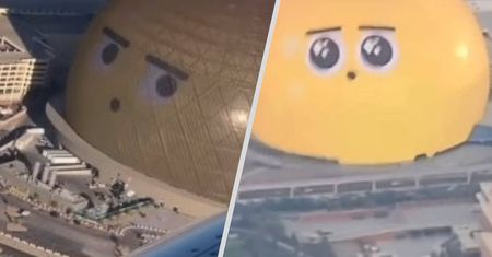 Niezwykły widok z Las Vegas. Sphere nawiązuje kontakt z samolotami