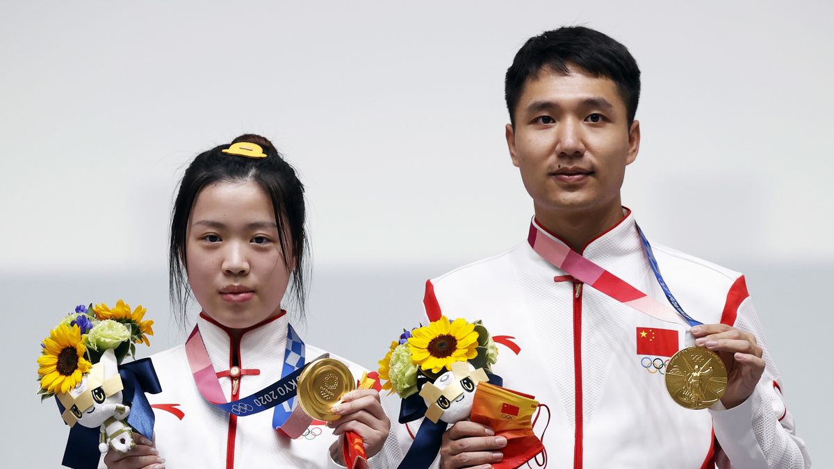 Haoran Yang (z prawej) i Qian Yang