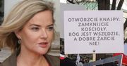 Monika Zamachowska domaga się otwarcia KNAJP ZAMIAST KOŚCIOŁÓW: "Co jest, do cholery?"