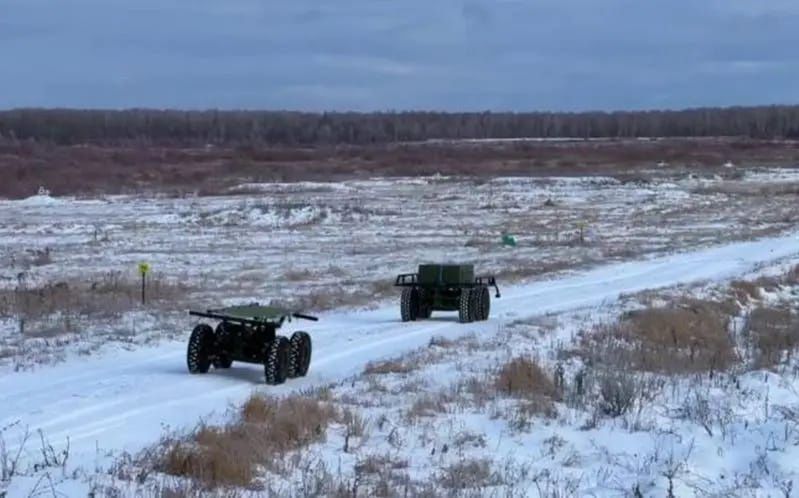 Russian army bolsters logistics with Diepiesza land drones