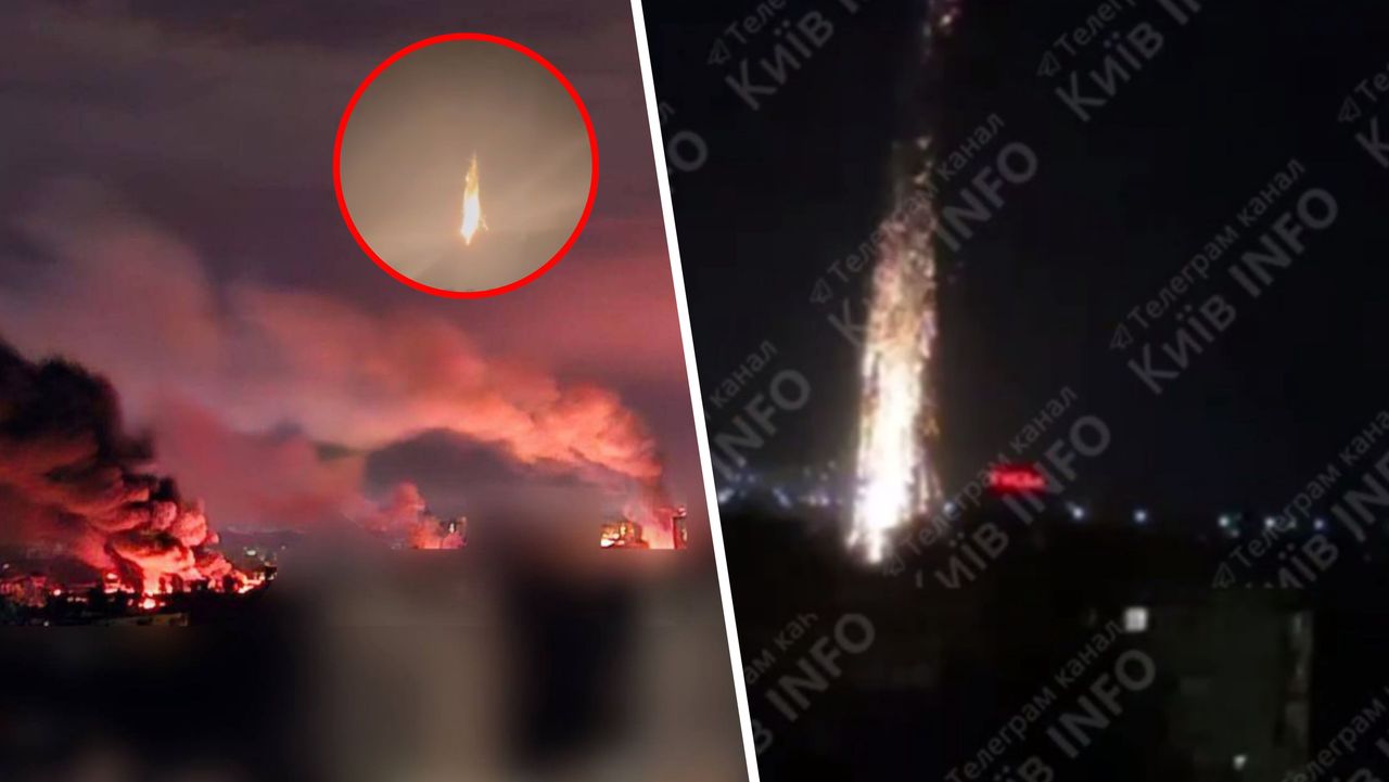 Nächtlicher Angriff auf Kiew: Drohnen und Raketen schlagen ein