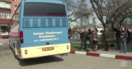 Wojna o Krym. Ukraińska marynarka wojenna opuszcza bazę