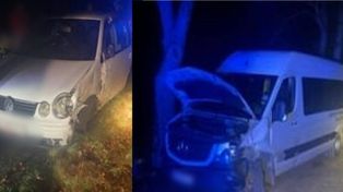 Gm. Morąg: Pijany kierowca z trzema zakazami doprowadził do czołówki