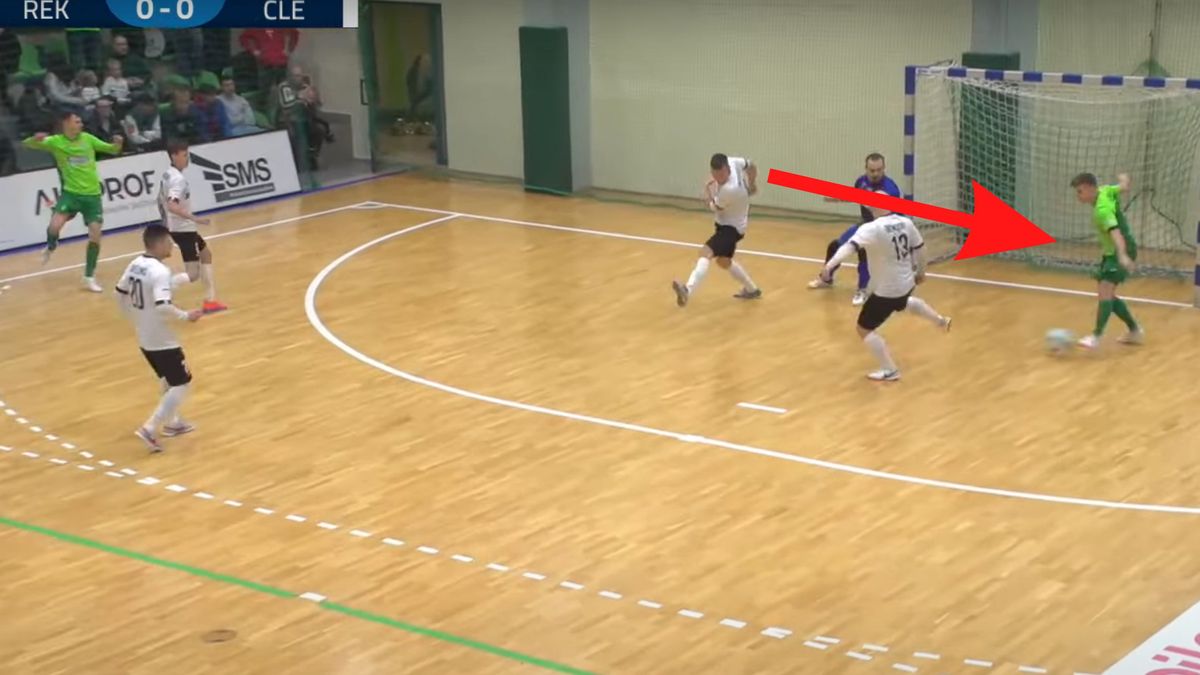 Zdjęcie okładkowe artykułu: YouTube / Futsal Ekstraklasa / Rekord nie miał litości dla Cleareksu