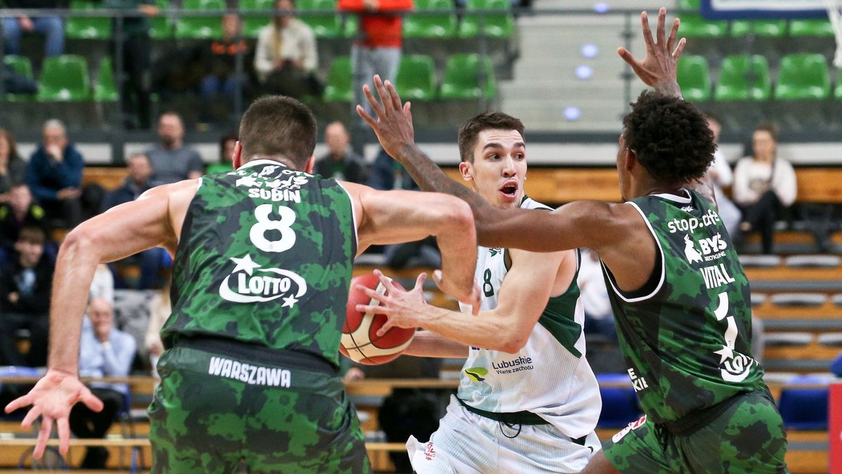 PAP / Lech Muszyński / Enea Stelmet Zastal Zielona Góra - Legia Warszawa