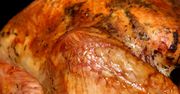 Pieczona skóra z indyczki