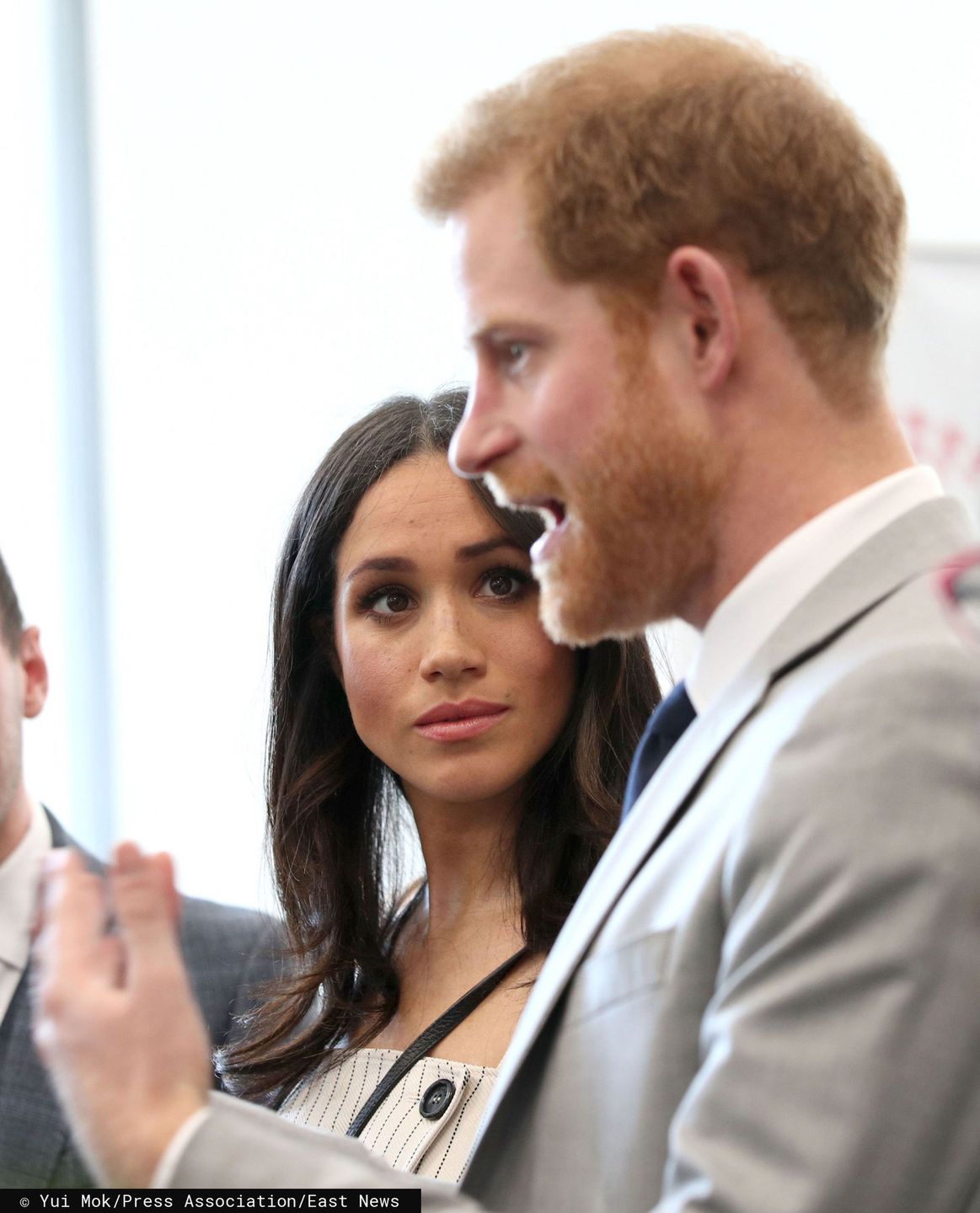 REVIEW OF THE DECADE - ROYAL File photo dated 18/04/18 of Meghan Markle looking at Prince Harry during a reception for delegates from the Commonwealth Youth Forum at the Queen Elizabeth II Conference Centre, London.