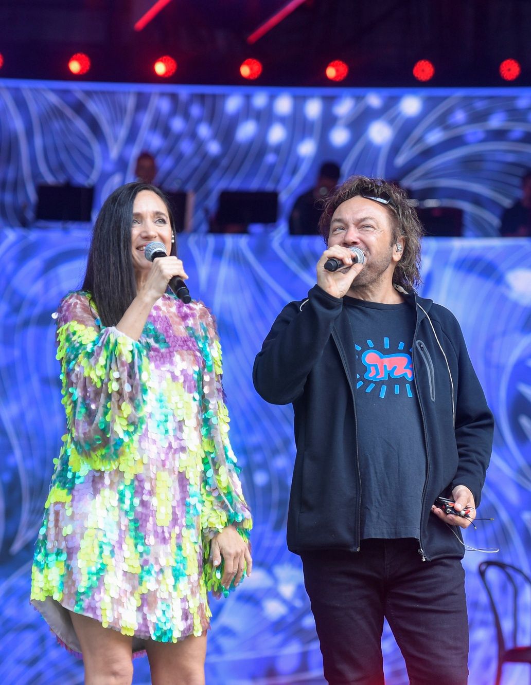 Gwiazdy na próbie przed występem w Opolu