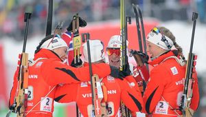 Biathlonowa reprezentacja Polski wróciła ze zgrupowania w Obertilliach