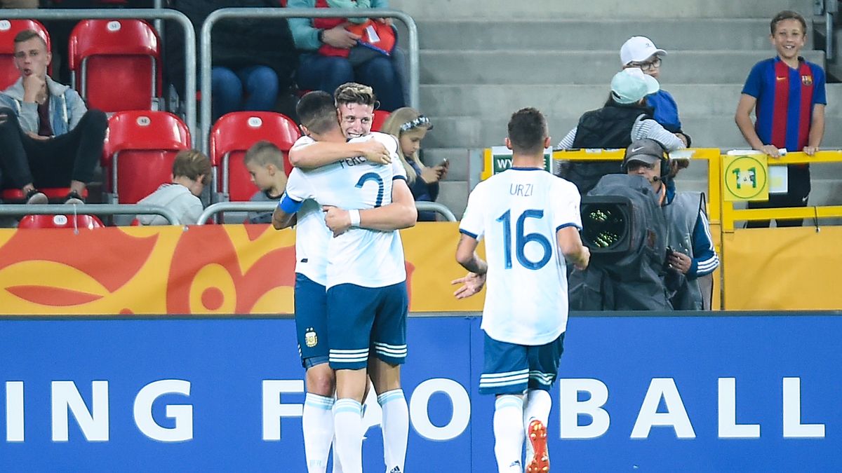 Newspix / Łukasz Sobala / Na zdjęciu: piłkarze reprezentacji Argentyny U-20
