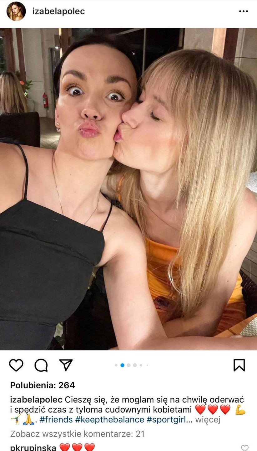 Paulina Krupińska lansuje się na obozie Anny Lewandowskiej w Turcji 