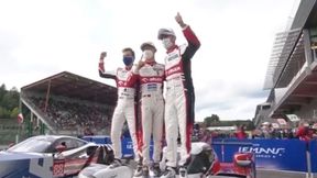 Ależ euforia! Tak Robert Kubica świętował tytuł mistrzowski!