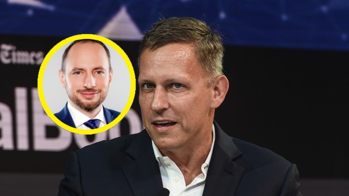 Peter Thiel i Michał Rynkowski (w kółku)