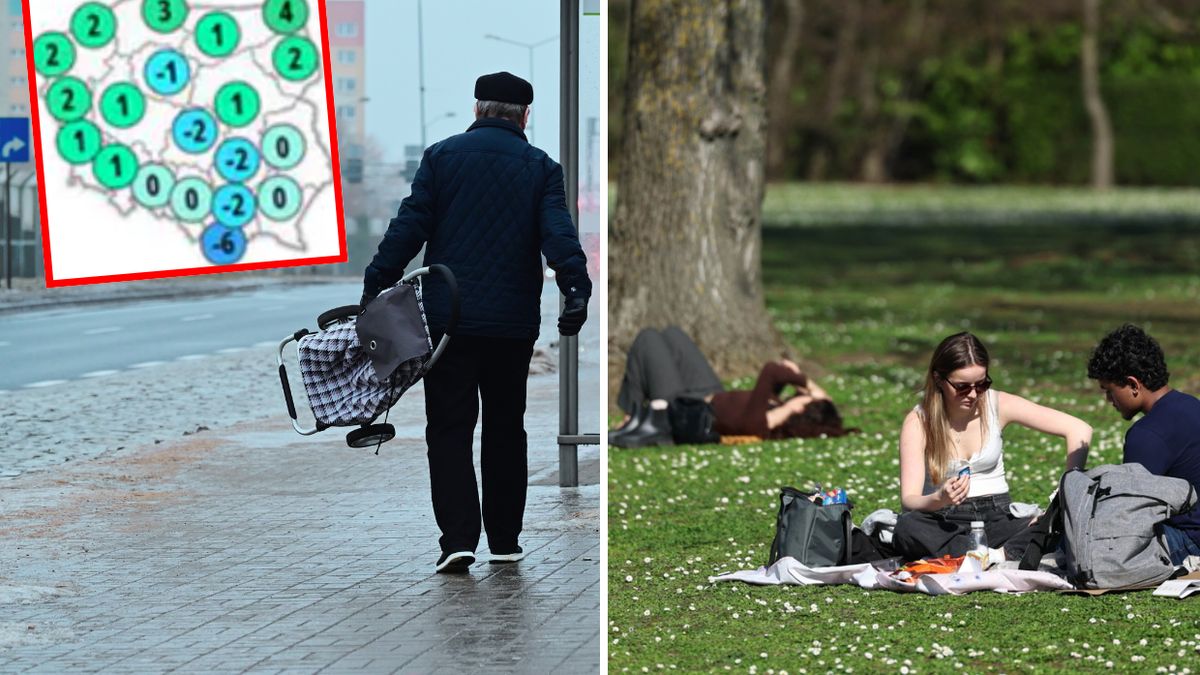 Polska pęknie na pół w pogodzie
