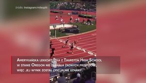 #dziejesiewsporcie: Niezwykłe sceny w USA. Jak ona to wygrała?!