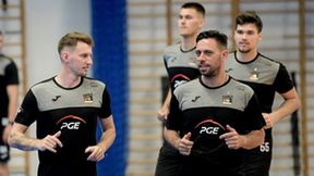 Plusliga: trening zawodników PGE Skry Bełchatów po okresie pandemii (galeria)