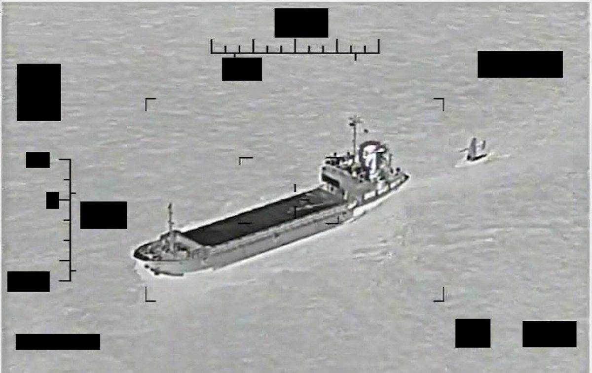 Iran próbował przechwycić amerykański statek bezzałogowy. Jest nagranie