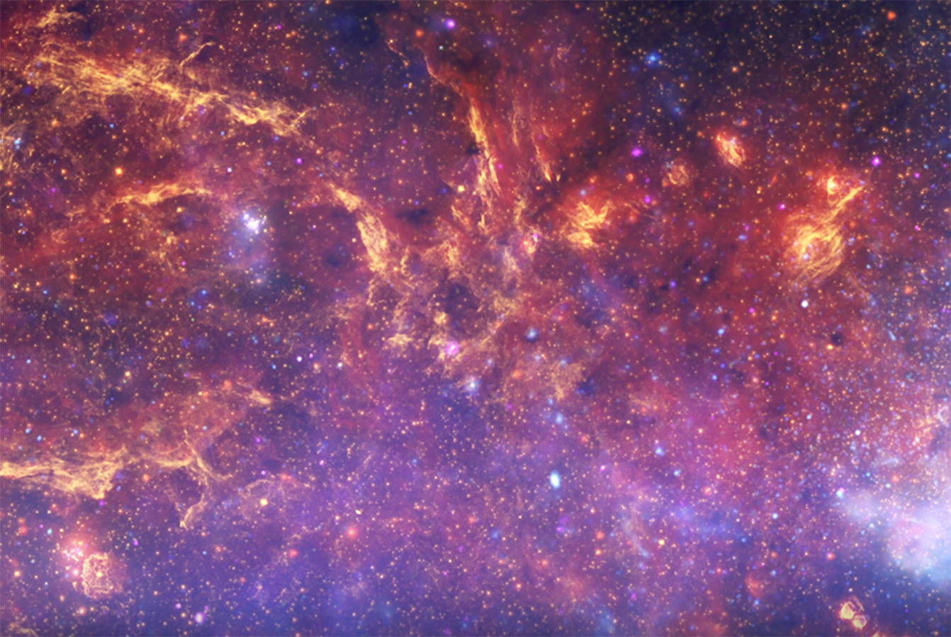 NASA opublikowała zachwycającą symfonię gwiazd