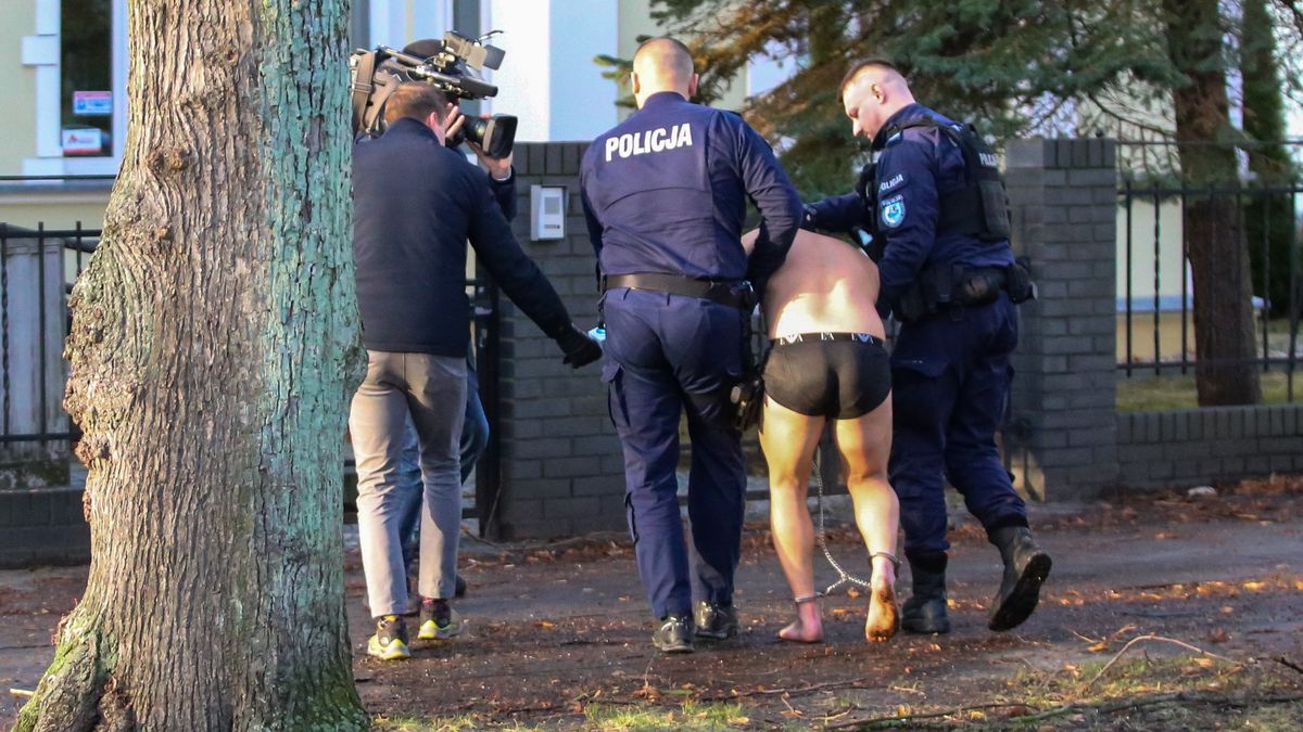 Zatrzymanie Patryka F.