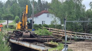 Most w Libuszy był zagrożeniem. Starosta gorlicki: "Nie chcieliśmy dalej ryzykować""