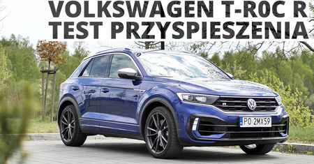 Volkswagen T-Roc R 2.0 TSI 300 KM (AT) - przyspieszenie 0-100 km/h