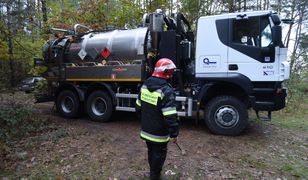 Wyciek z rurociągu pod Włocławkiem? Służby w akcji