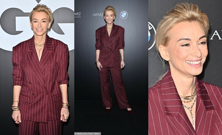 Martyna Wojciechowska zadaje szyku na imprezie "GQ"