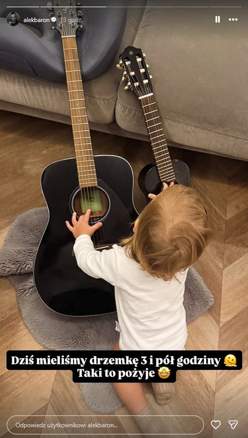 Aleksander Baron relacjonuje czas z synem