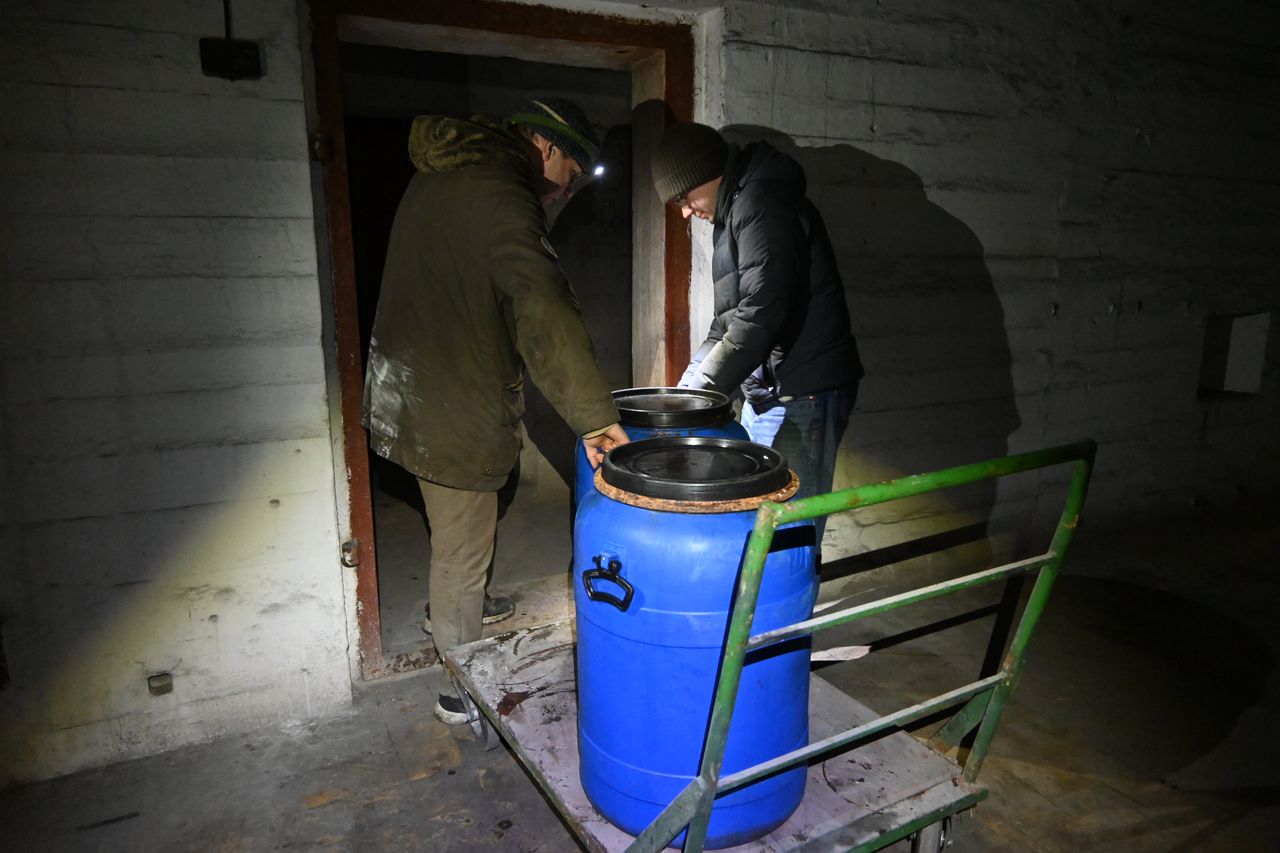 Piotr z synem Fryderykiem