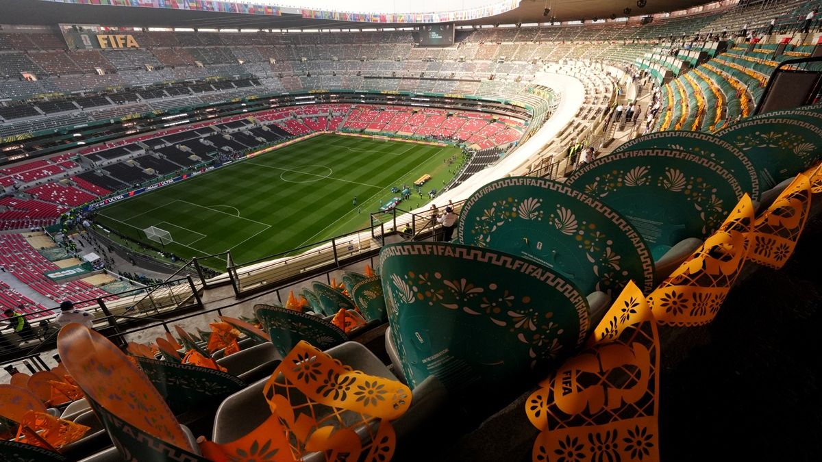 Ceny na meczu otwarcia na stadionie w Meksyku