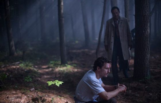Matthew McConaughey i Ken Watanabe w "Sea of Trees"