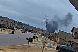 Moment katastrofy Black Hawk. Nagle zapalił się i runął o ziemię