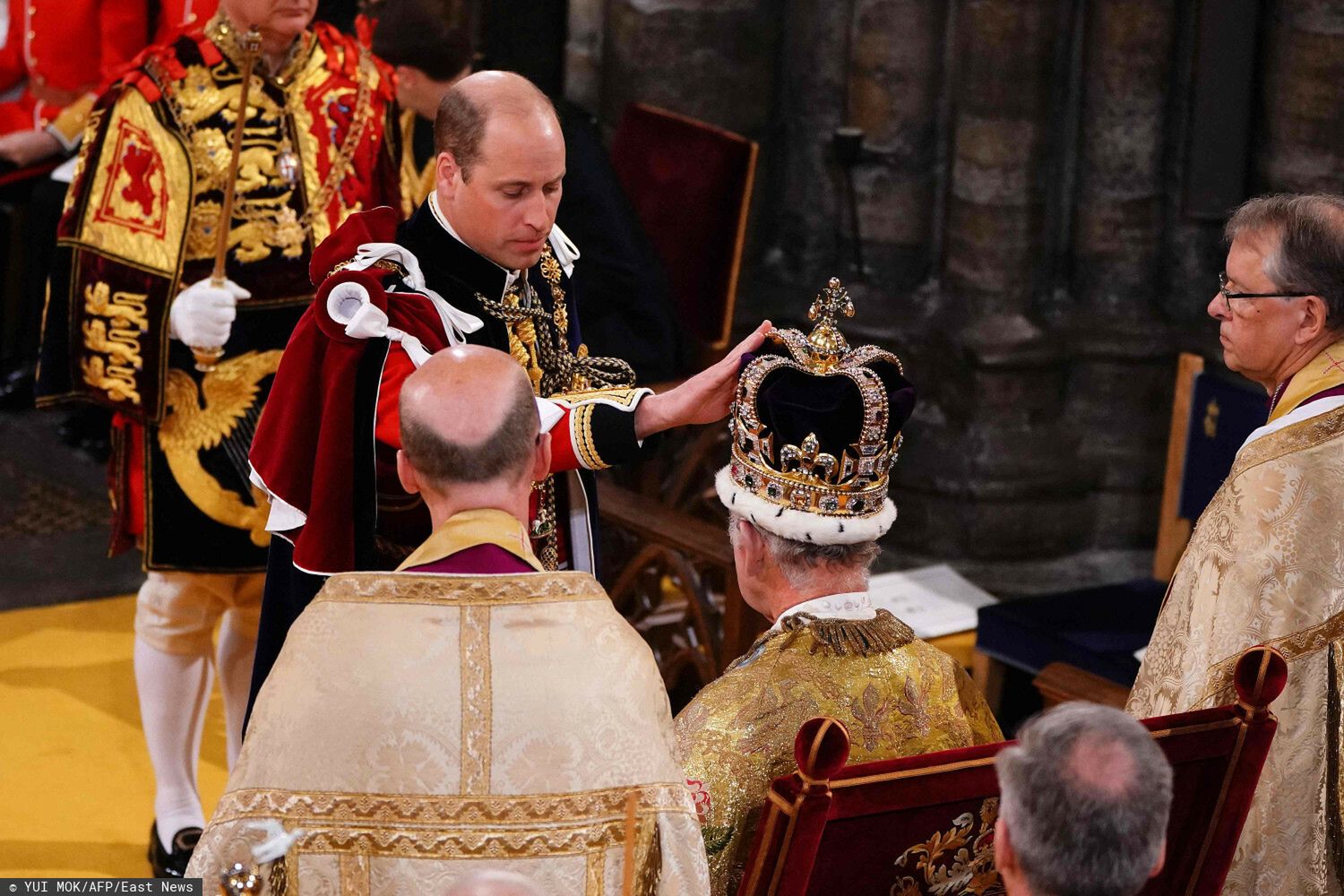 Koronacja Karola III - przysięga księcia Williama