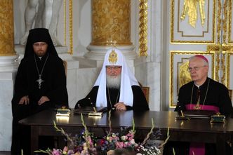 Cyryl I wraz z arcybiskupem Michalikiem podpisali porozumienie
