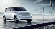Koncepcyjny Volkswagen Budd-e (2016) przed targami CES