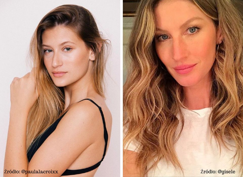 Widzicie podobieństwo między modelkami?