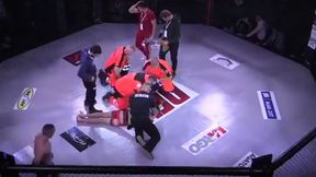 "Klatka po klatce" (highlights): ciężki nokaut, Polak wygrywa po 4 sekundach! (wideo)