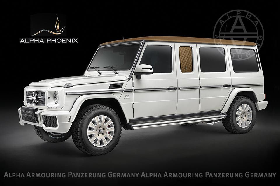Alpha Armouring Phoenix - Mercedes G 63 AMG w zbroi