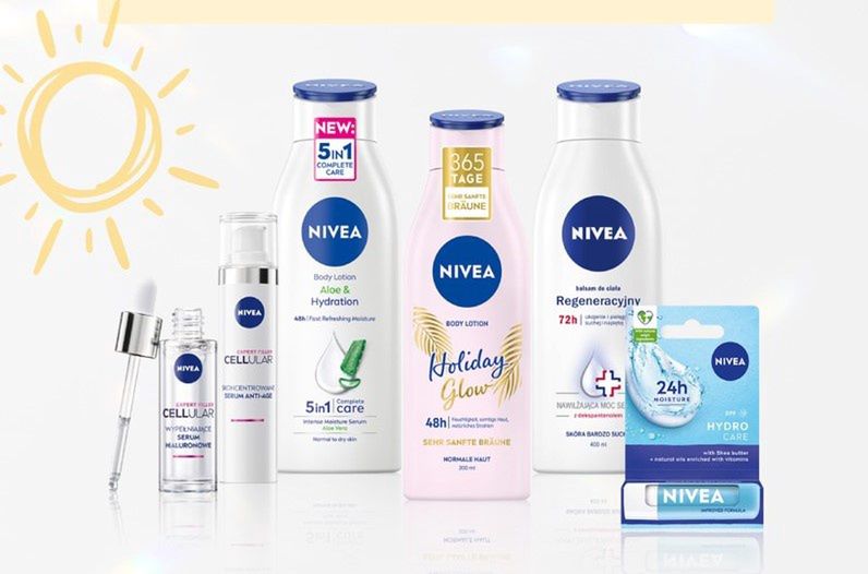 Powakacyjna regeneracja skóry z NIVEA
