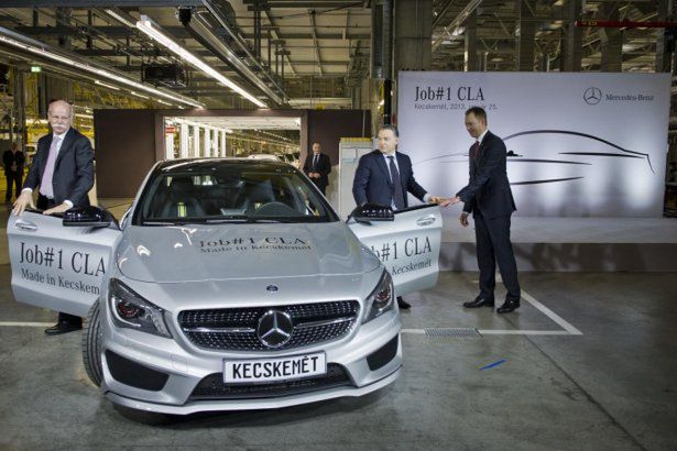 Mercedes-Benz CLA - rozpoczęcie produkcji