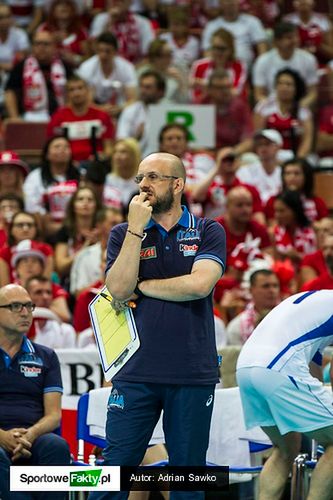 Mauro Berruto chce doprowadzić swój zespół do finału LŚ