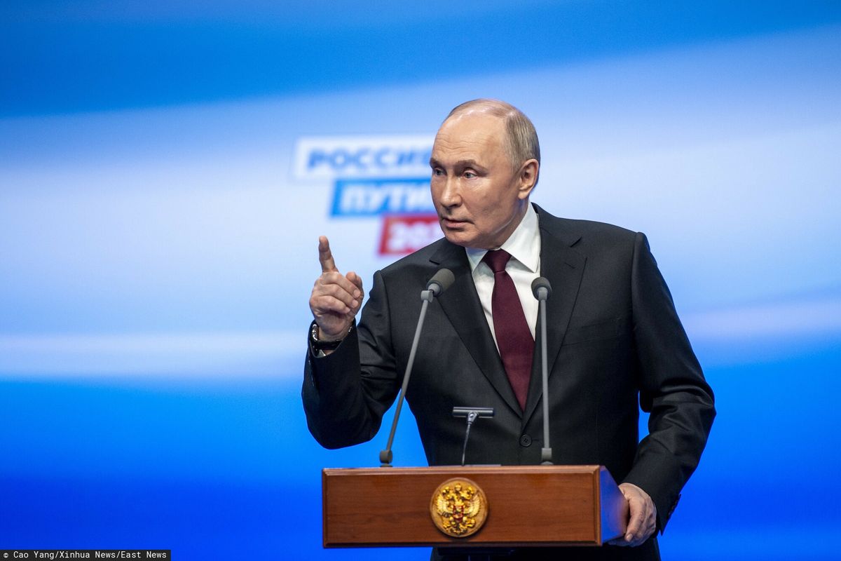 Zakończyły się "wybory" prezydenckie w Rosji