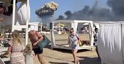 Wakacje na Krymie. Tak wyglądały eksplozje z perspektywy plażowiczów