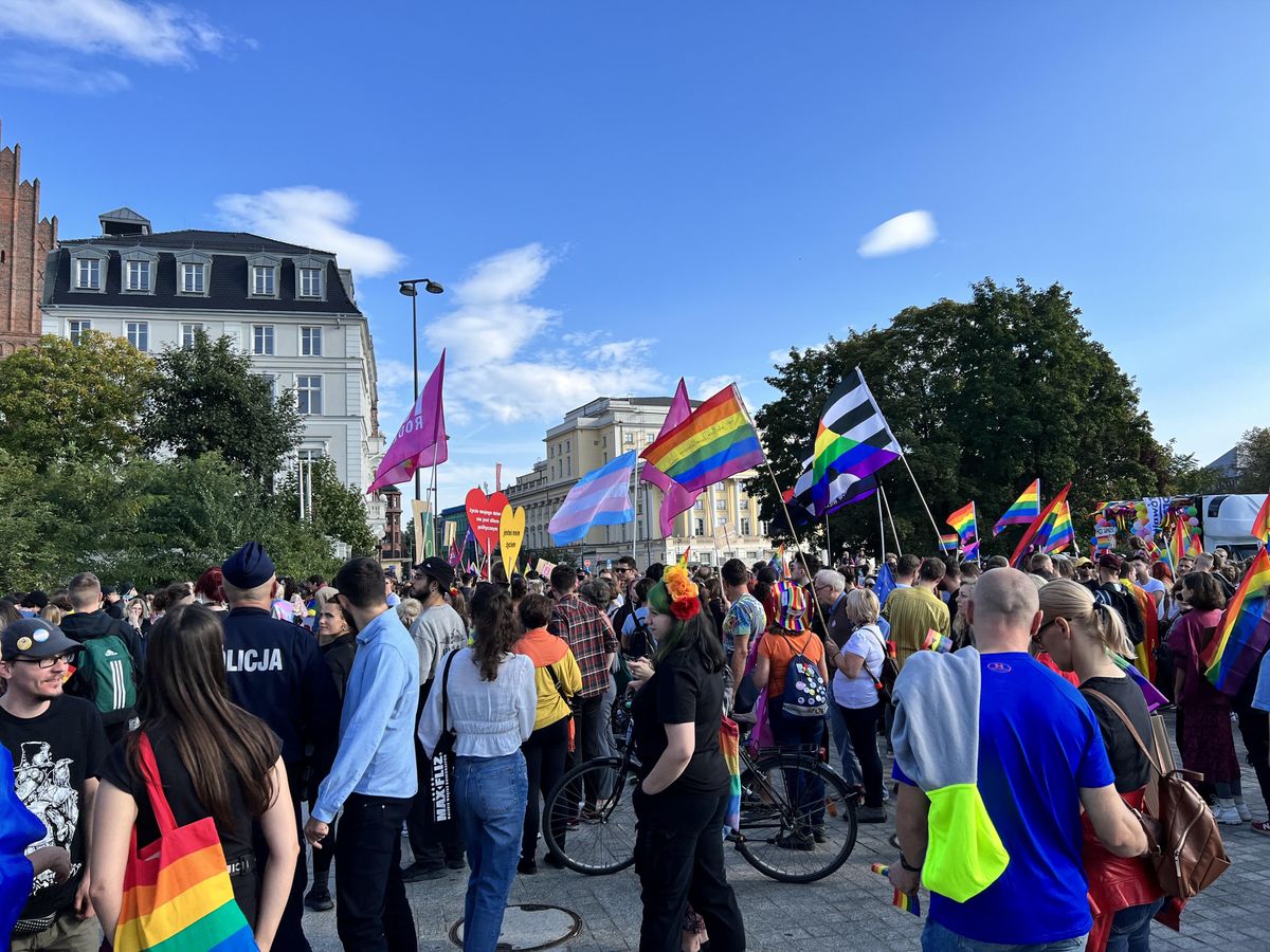 Wrocław. Policja oceniła Marsz Równości. Wsparcie funkcjonariuszy z innych województw