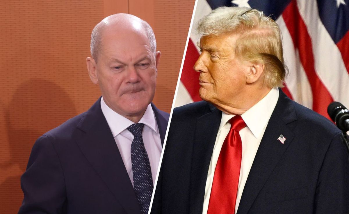 olaf scholz, Donald Trump, rozmowa Rozmowa Trump-Scholz. Będą współpracować na rzecz pokoju w Europie