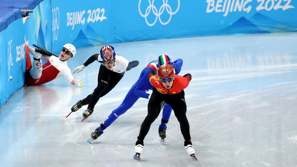 Getty Images / Harry How / Na zdjęciu: Rywalizacja w short tracku