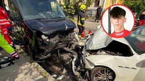 "Zderzył się z nami czołowo". Były zawodnik Motoru miał poważny wypadek drogowy